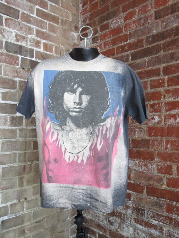Vintage 80's Mosquitohead Jim Morrison Shirt The D