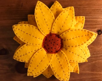 Felt Sunflower Plushie Pattern