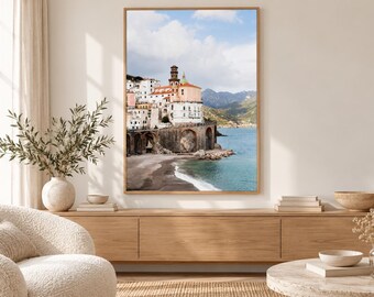 Atrani, Italy | Amalfi Coast Photography Wall Art | Digital Download