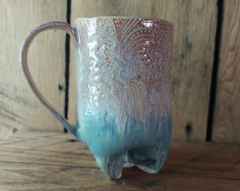 Whimsical 4 footed mug