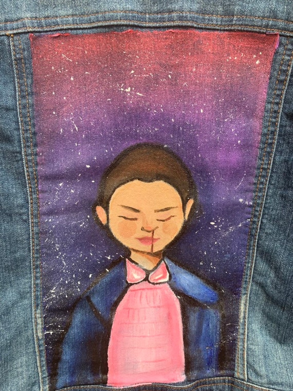 stranger things jean jacket