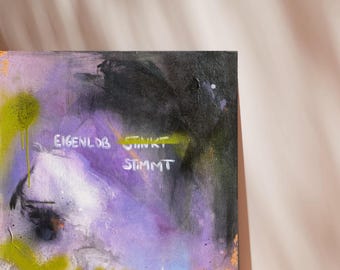 Inherited Set I – Abstract Art Print, Purple Wall Art, Gallery Wall Print, Modern Statement Poster