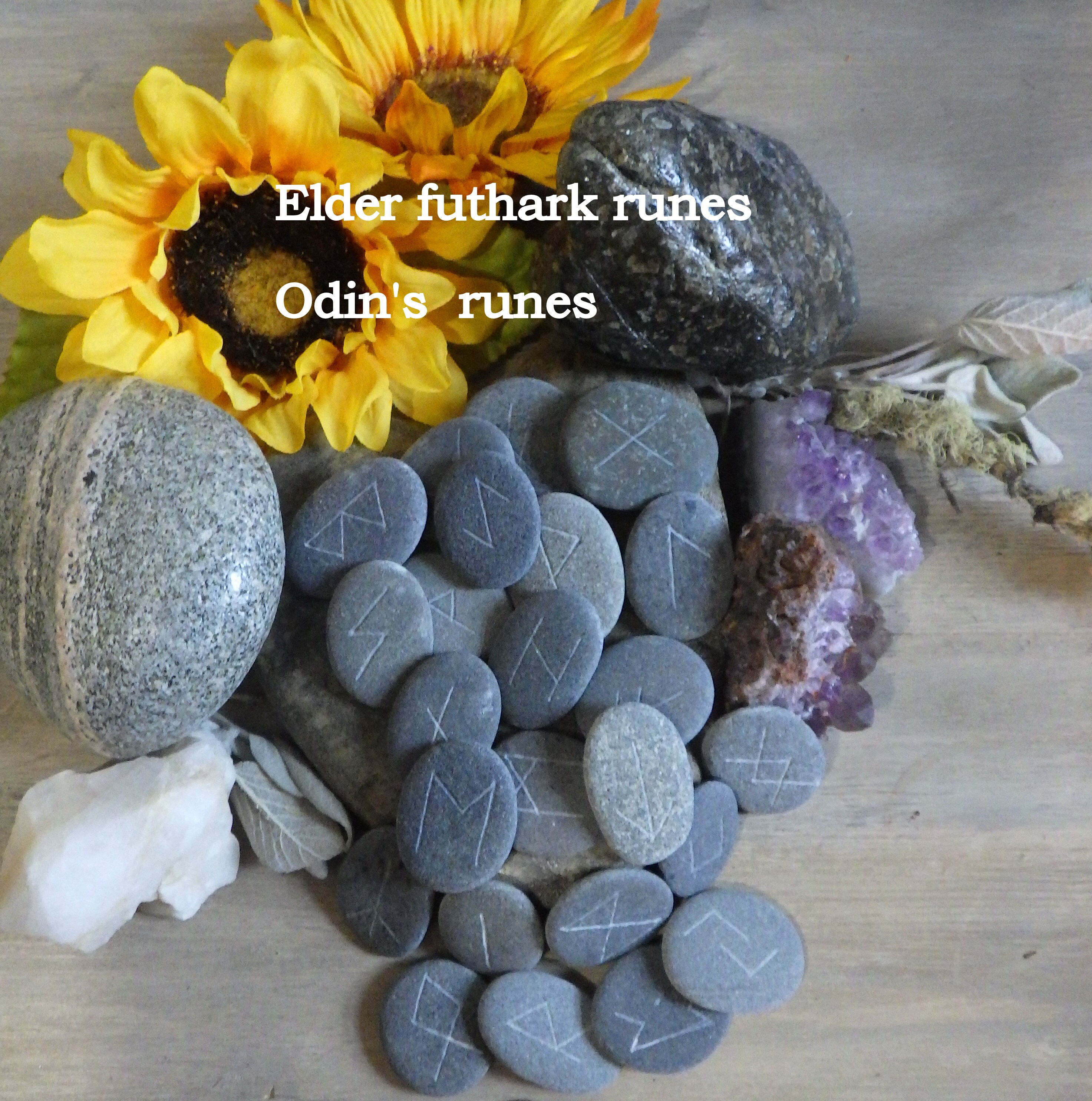 Black Runes Stones - Odin's Treasures