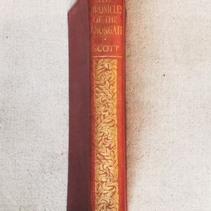 Les Chroniques du Canongate (vers les années 1910) Sir Walter Scott Illustrated Rare Edition Antique Book