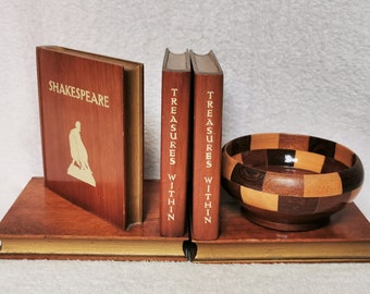 Vintage Shakespeare Bookends Etsy