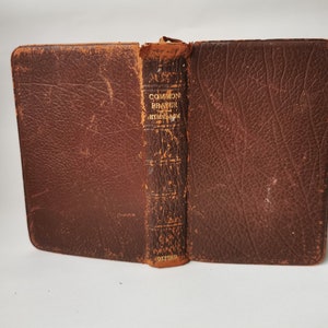 Common Prayer (c. 1930s) Vintage Brown Leather Aesthetic Book of Common Prayer Hymns