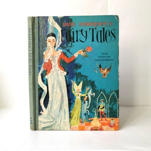 Andersen&#39;s Fairy Tales (1963) Illustrated Vintage Hand Christen Andersen Second Impression Story Book