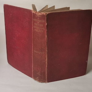 Kurze Geschichte der britischen Kolonialpolitik (1908) Egerton, University of Sheffield Antique History Book
