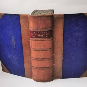 Athenae Cantabrigienses (1861) Rara edición antigua Manuscrito Notas y cartas Gran libro de cuero antiguo