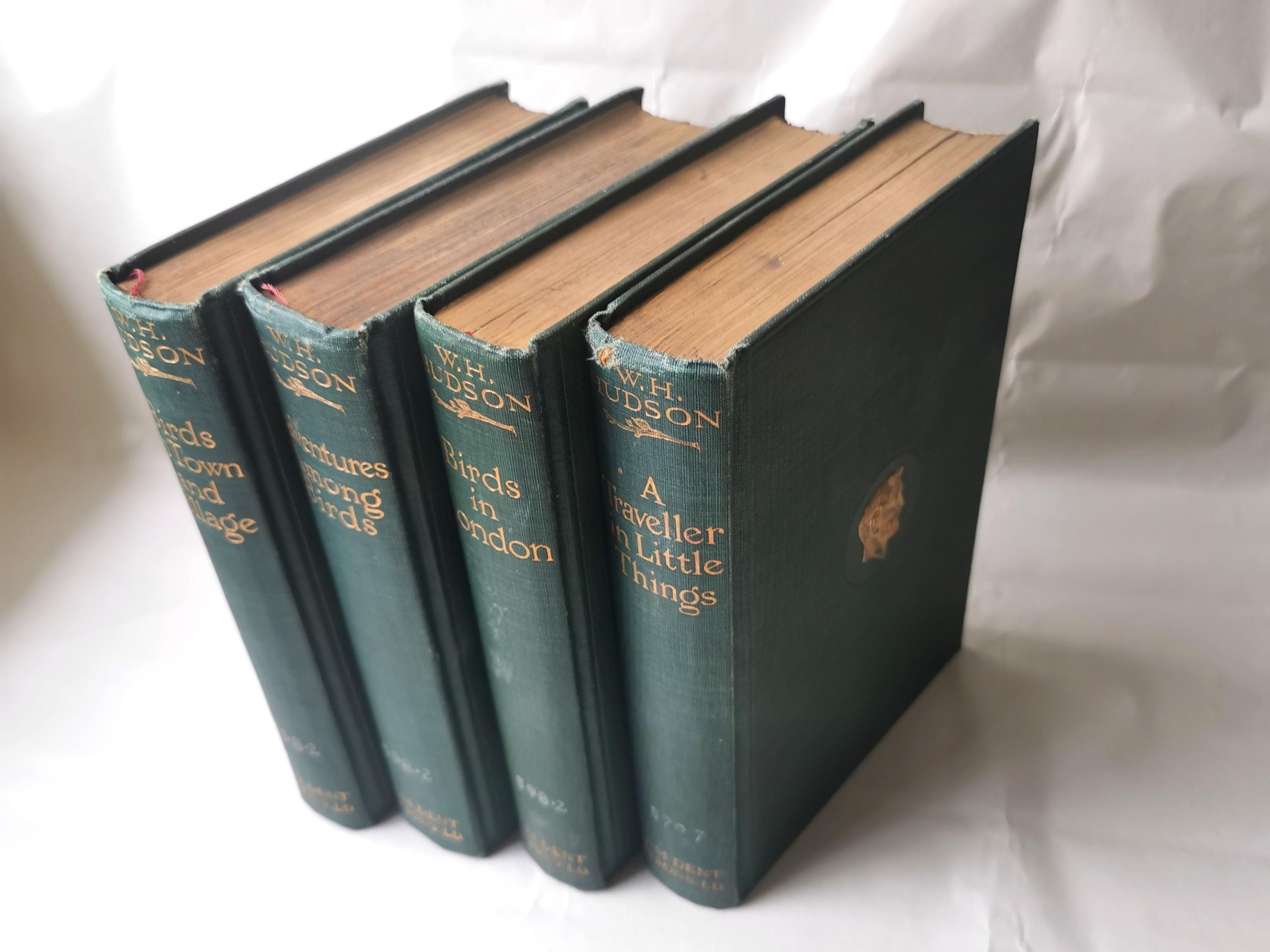 ハドソンベストコレクション Vol.1 W. H. Hudson Book Collection, Rare Limited First Edition
