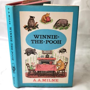 Winnie the Pooh (1967) A. A. Milne, Vintage Illustrated Childrens Book in Original Dust Jacket