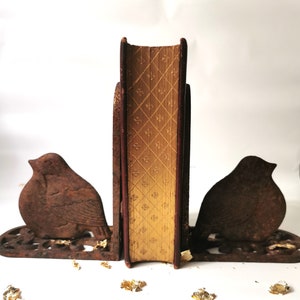 Scott's Poetical Works (1864) Gauffered Edges, superbe reliure en cuir gaufré de livre de poésie antique