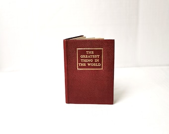 The Greatest Thing in the World, Drummond Antique Miniature Book