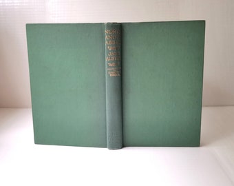 Northanger Abbey (1950) Jane Austen, Charles Brock, Green Decorative Vintage Book