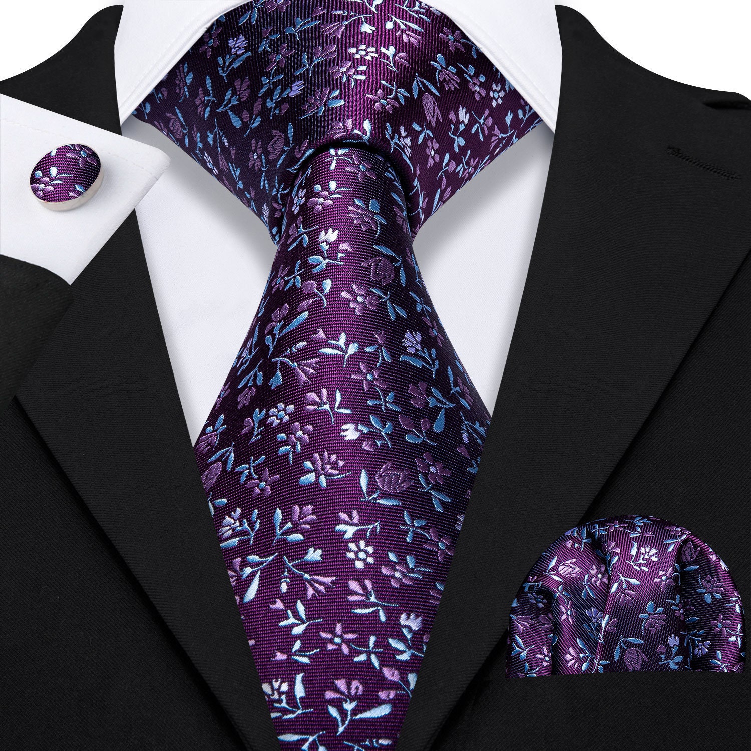 Tie and Pocket Square Set - Etsy