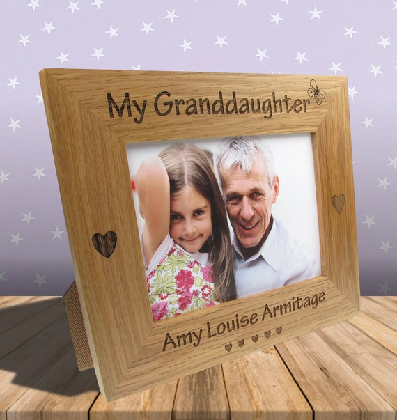 Gran GIfts Daddy Nan Personalised Child & Family Photo Frames Grandad Mummy 
