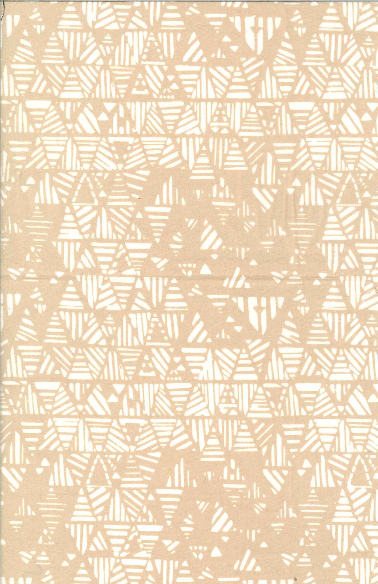 Me+You by Hoffman Indah Batik 114-134 Parchment