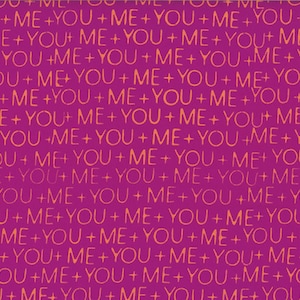 Me+You by Hoffman Indah Batik 170-405 Wild Berry