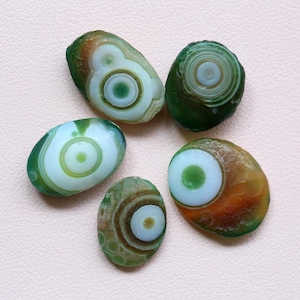 Natural gobi agate tumble stone, Eye&#39;s agate stone, Colourful agate, Crystal tumble stone, Gobi desert agate,#124