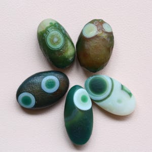Natural gobi agate tumble stone, Eye&#39;s agate stone, Colourful agate, Crystal tumble stone, Gobi desert agate,#191