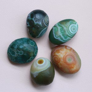 Natural gobi agate tumble stone, Eye&#39;s agate stone, Colourful agate, Crystal tumble stone, Gobi desert agate,#225