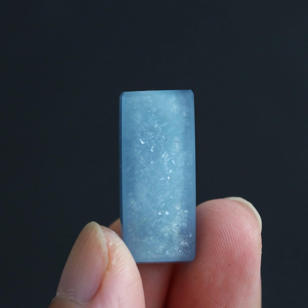 Natural Aquamarine Cuboid, Diy Crystal Jewelry - Etsy