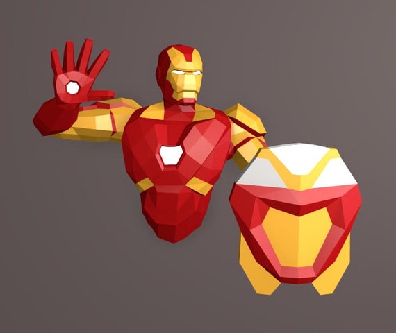 Iron Man Hand Papercraft