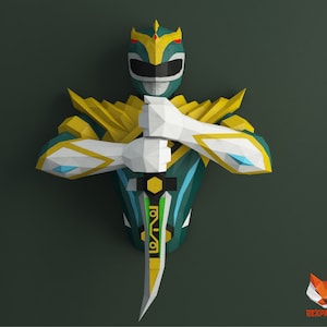 REX49 Papercraft , PDF Template, DIY 3d Model, FanArt, Paper Sculpture, Low Poly, Pepakura Craft, Manualidad