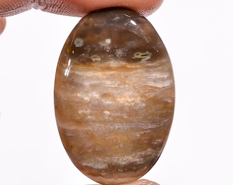 Crazy Lace Agate Oval Shape 39 X 24 X 6 mm Cabochon Loose Gemstone  LS14704 45.60 Cts