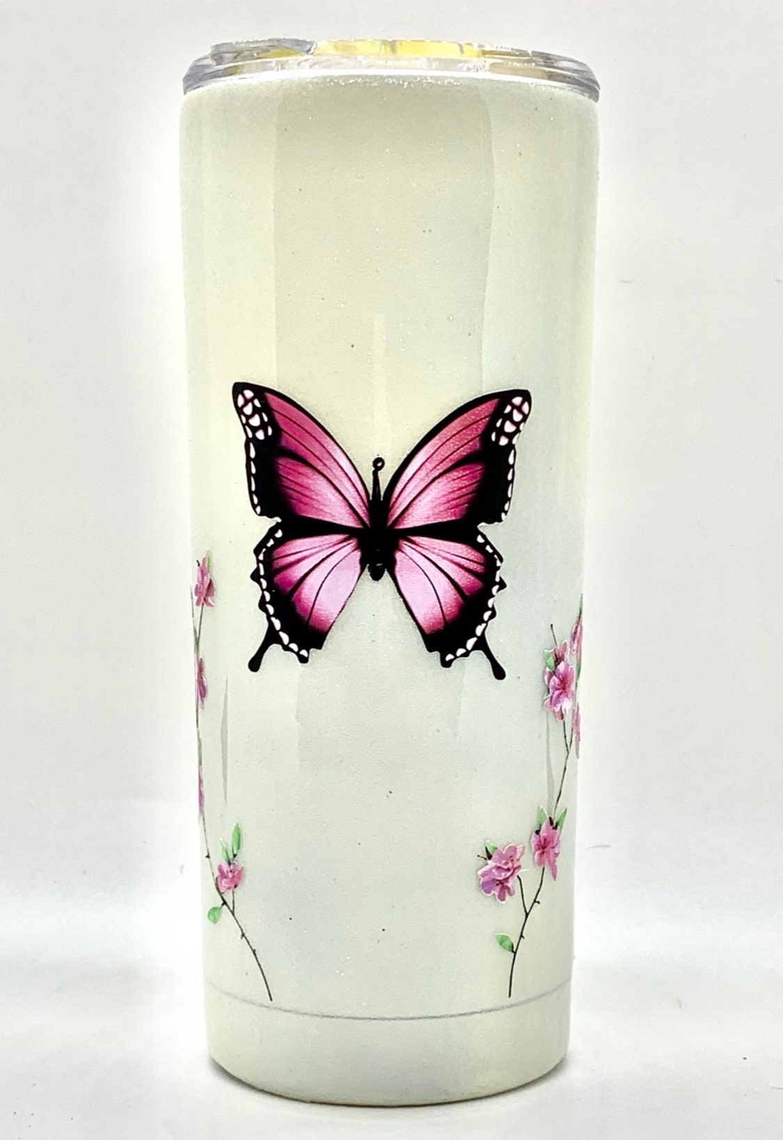 shear Disguised busy 20 Ounce Skinny Butterfly with Flowers Stainless Steel Tumbler Drink ware cup gift for her him friend mom mother day sister teen maid bride shear Disguised busy 20 Ounce Skinny Butterfly with Flowers Stainless Steel Tumbler Drink ware cup gift for her him friend mom mother day sister teen maid bride