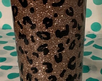 20 oz Cherry Blossom Customized Glitter Glam Stainless Steel Tumbler Drink ware cup gift her him friend mom mother day sister teen bride