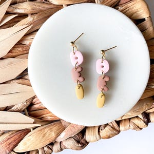 DEI dangle earrings | Hypoallergenic clay earrings