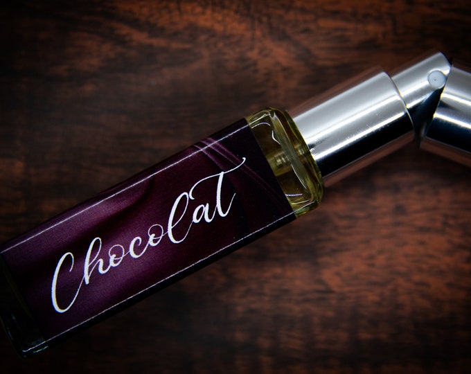 NEW! Chocolat Perfume Parfum Oil or Spray | Fragrance | Gothic Victorian | Milk & Dark Chocolate Cocoa Powder Vanilla Milk