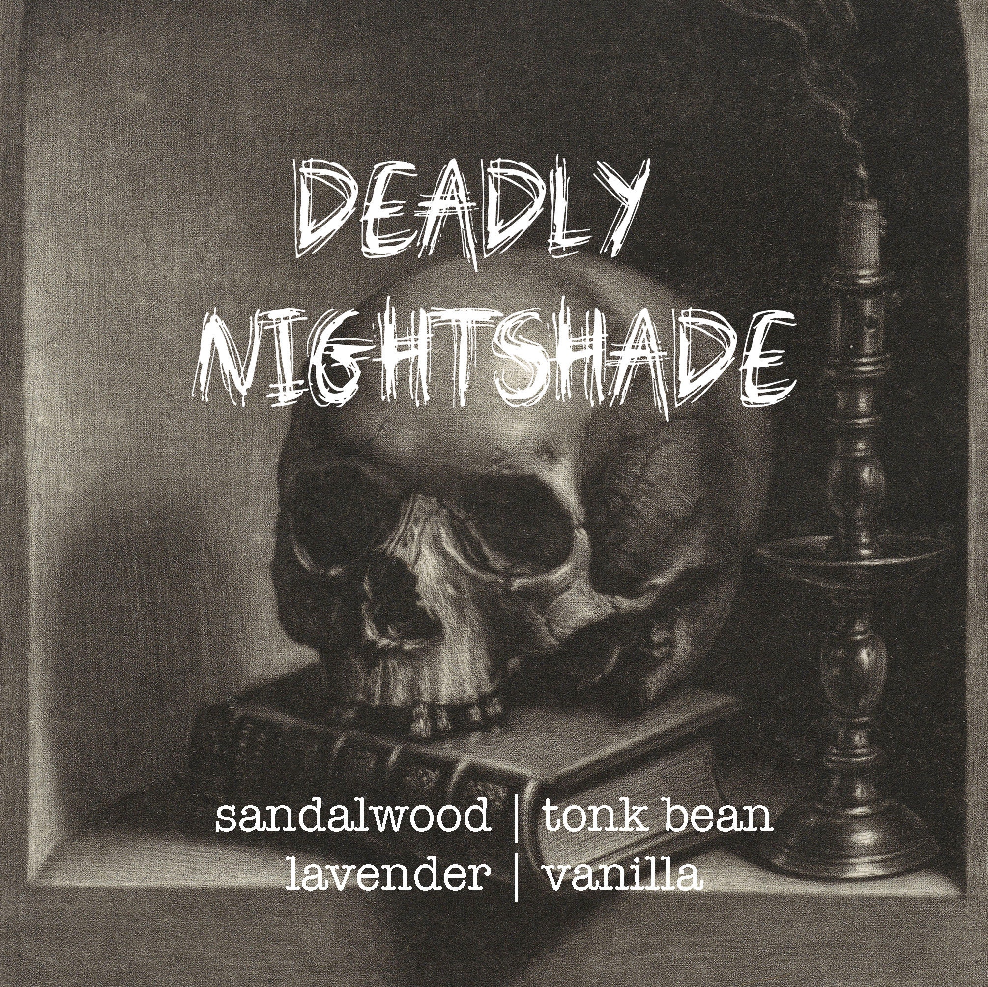 Deadly Nightshade Perfume Body Oil Fragrance Gothic Dark