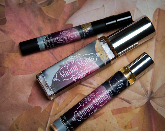 Malum Malus Perfume Parfum Oil or Spray | Fragrance | Perfume Oil | Gothic | Victorian | Apple Cinnamon Bourbon Cloves Autumn Fall
