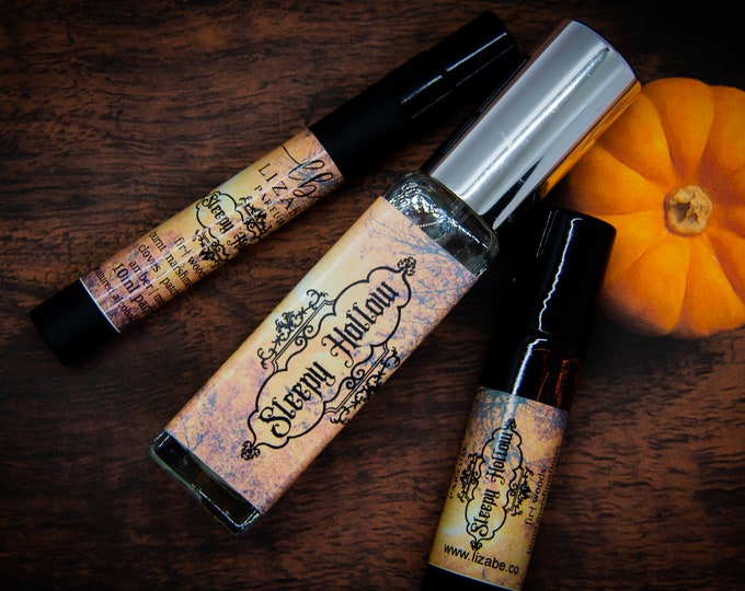 Sleepy Hollow Perfume Oil or Spray | Fragrance | Gothic | Victorian | Woods | marshmallow | patchouli | Unusual