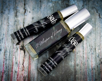 NEW!! A Whisper of Decay Perfume Parfum Oil or Spray | Fragrance | Gothic | Blackberries Raspberries Pears Cinnamon Nutmeg Musk Geranium