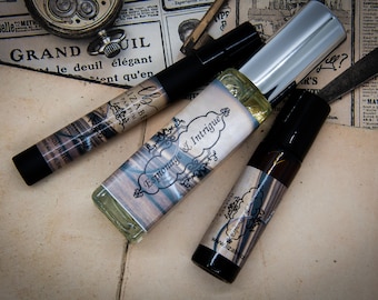 Retiring! Espionage & Intrigue Perfume Parfum Oil or Spray | Fragrance | Gothic Victorian | Tonka Oud Amber Balsam Rum Amaretto Musk