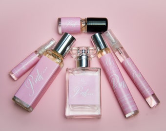 NEW! Scent of the Month Pink Perfume Parfum Body Oil or Spray | Fragrance | Victorian | Vanilla Caramel Cotton Candy Pink Petals Orchid