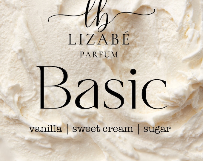 CLEARANCE!!! Basic Vanilla Perfume Parfum Cologne Oil or Spray | Fragrance | Vanilla Sweet Cream Sugar