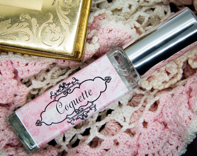 NEW! Coquette Perfume Parfum Oil or Spray | Fragrance | Gothic Victorian | Juicy Strawberries Hard Candy Frosted Roses