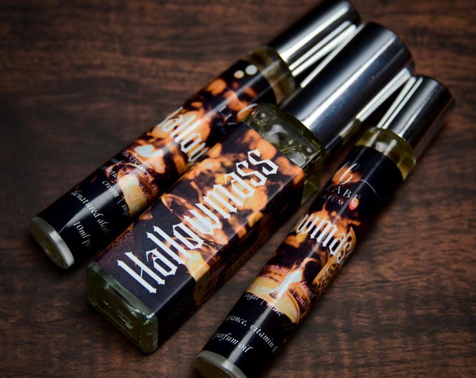NEW!!! Hallowmass Perfume Parfum Oil or Spray | Fragrance | Victorian Gothic | Blackberries Currants Fennel Musk Pepper Rose Oudh Vanilla