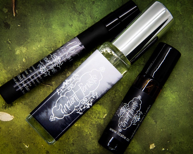 Ancient Forests Perfume Parfum Oil or Spray | Fragrance | sandalwood berries patchouli amber rose sage cedar
