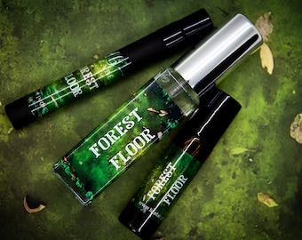 Forest Floor Perfume Parfum Oil or Spray | Fragrance | Gothic Victorian | Oakmoss Sandalwood Vetiver Patchouli Greens Dirt Moss