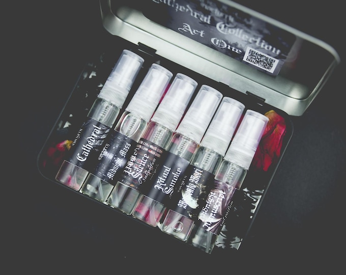 Cathedral Collection Discovery Set Act One | Fragrance | World of Noctyrrh | Lizabé & Co