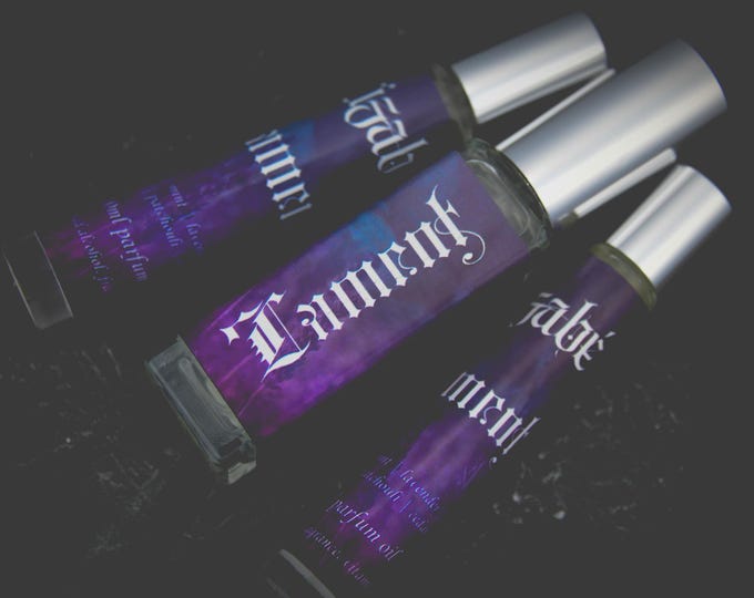 NEW!!! Lament Perfume Parfum Oil or Spray | Fragrance | Gothic Victorian | eucalyptus mint lavender sage smoke patchouli cedar