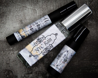 NYC Rain Perfume Parfum Cologne | Oil or Spray | Fragrance | Perfume Oil | Unique | Rain Electricity Dirt Ozone Steam