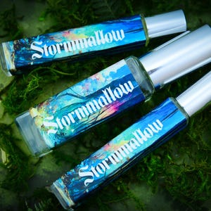 Stormmallow Perfume Spray or Oil | Fragrance | World of Mossmallow Charmery | Lizabé & Co | Marshmallow Moss Rain Damp Soil Vanilla