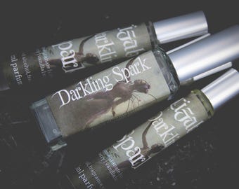 NEW!! Darkling Spark Perfume Parfum Oil or Spray | Fragrance | Gothic | Pomegranate Citrus Berries Vanilla Sugar