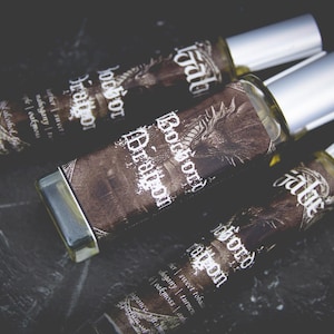 NEW!! Bochord Dragon Perfume Parfum Oil or Spray | Fragrance | Gothic | Vintage Leather Sweet Tobacco Smoke Turmeric Mahogany Oakmoss Amber